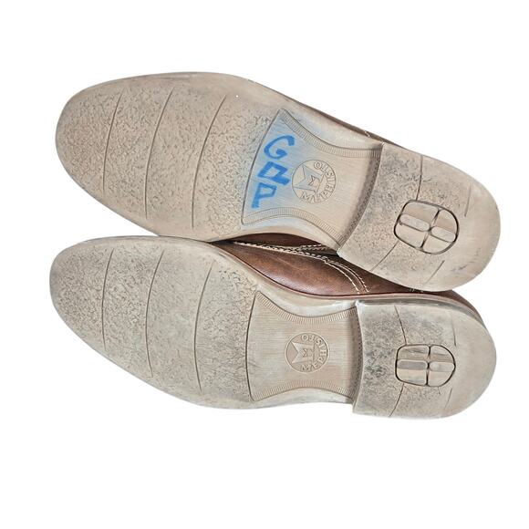 Mephisto Shoes Mens Size 12.5 Brown Leather Derby Air Jet Comfort Dress Lace Up - Picture 11 of 12